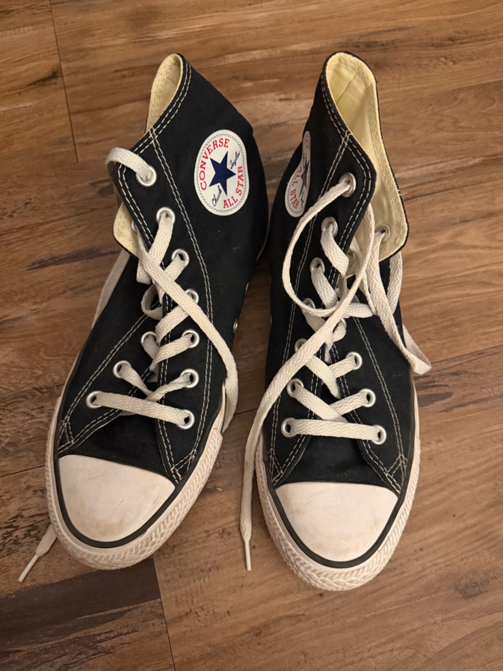 Black Hightop Converse